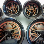 Harley Gauges | Custom Motorcycle Gauges | Custom Motorcycle Face Kits | Riverside CA