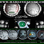 Harley Gauges | Custom Motorcycle Gauges | Custom Motorcycle Face Kits | Riverside CA