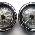 Harley Gauges | Custom Motorcycle Gauges | Custom Motorcycle Face Kits | Riverside CA