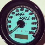 Custom Harley Gauge | Miss Hell