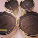 Custom Harley Gauge Pinstripes