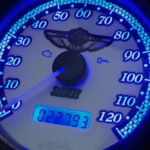 Custom Harley Gauge LED